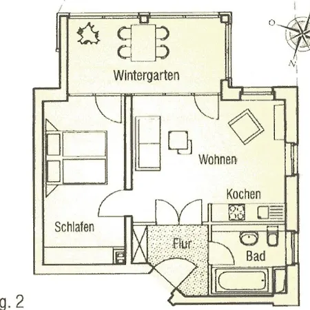 To Hus - Strandnah Appartement